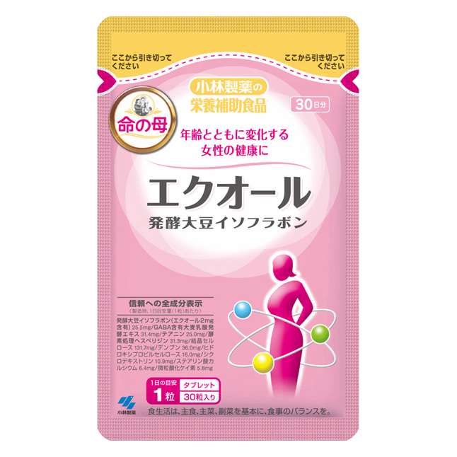 エクオール | 小林製薬あったらいいな通販(健康食品・サプリメント)