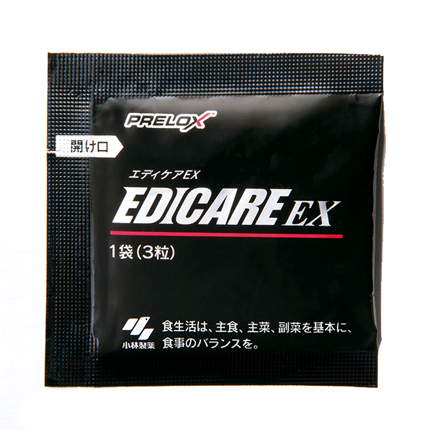 EDICARE EX(エディケアEX)30袋 初回お試しハーフサイズ(一世帯1回限り1箱) | 小林製薬の通販(健康食品・サプリメント)