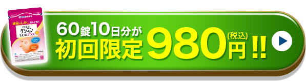 60錠10日分が初回限定980円!!(税込)