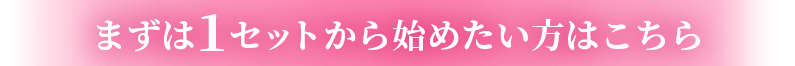まずは1セットから始めたい方はこちら