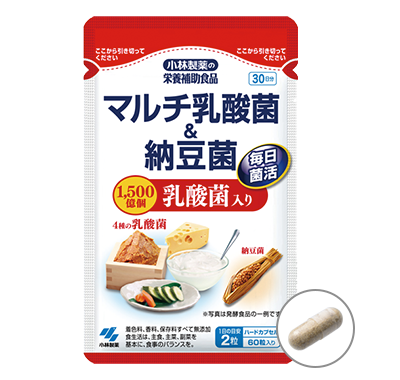 マルチ乳酸菌&納豆菌