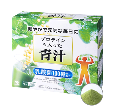 プロテインも入った青汁